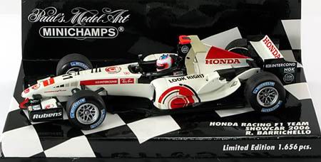 Модель 1:43 Honda Racing F1 Team №11 Showcar (Rubens Barrichello)