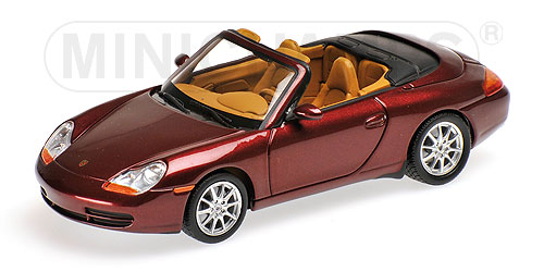 Модель 1:43 Porsche 911 (996) Cabrio - red met (L.E.312pcs)