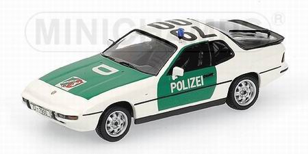 porsche 924 autobahn polizei dusseldorf 400062190 Модель 1:43
