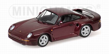 Модель 1:43 Porsche 959 - red met