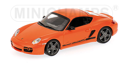 porsche cayman - orange 400065625 Модель 1:43