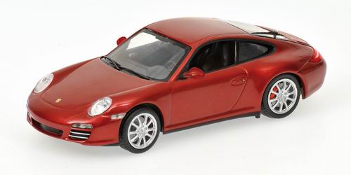 Модель 1:43 Porsche 911 Carrera 4S - red met