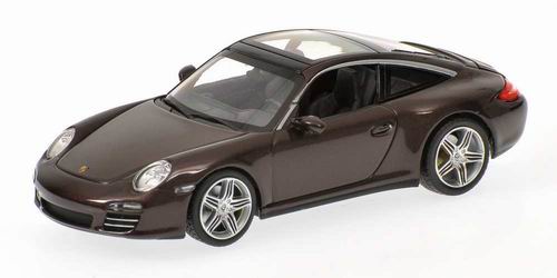 Модель 1:43 Porsche 911 targa 4S - brown met