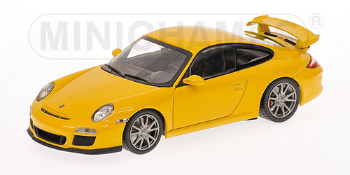 Модель 1:43 Porsche 911 GT3 (997 II) - yellow