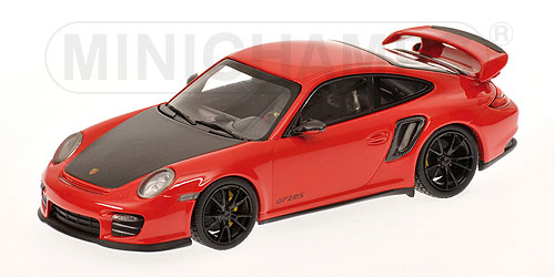 Модель 1:43 Porsche 911 (997 II) GT2 RS - red W/ BLACK WHEELS