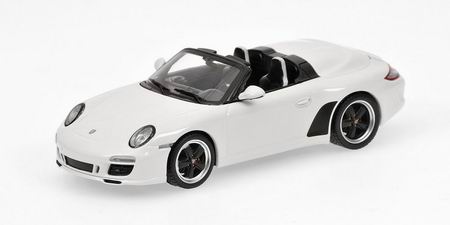 porsche 911 (997 ii) speedster - white 400069531 Модель 1:43