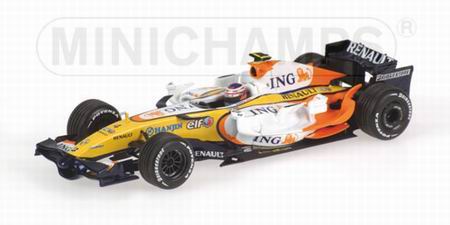 Модель 1:43 Renault F1 Team R27 №4 ING (Heikki Kovalainen)