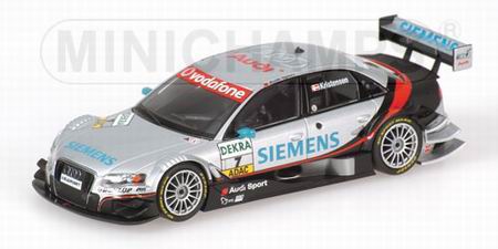 Модель 1:43 Audi A4, №7 `SIEMENS` Audi Sport Team ABT, DTM (Tom Kristensen)