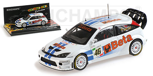 Ford Focus RS WRC №46 «Beta» Rally Monza (Valentino Rossi - Carlo Cassina) 400078446 Модель 1:43