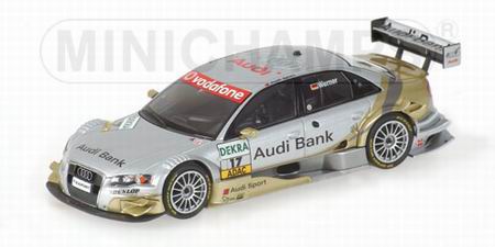 Модель 1:43 Audi A4 «Audi Bank» Audi Sport Team Phoenix DTM Oschersleben (Marco Werner)