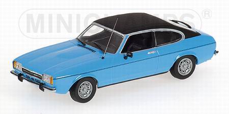 ford capri mk ii - bright blue/black 400081206 Модель 1:43