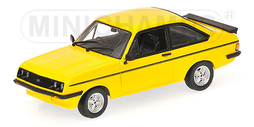 ford escort rs2000 - yellow 400084302 Модель 1:43