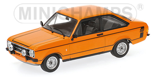 ford escort 1600 sport - orange 400084471 Модель 1:43