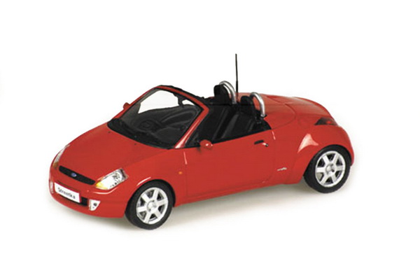 Ford Streetka 2003 - red 400086430 Модель 1:43