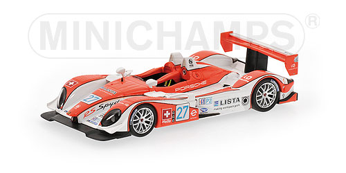 Модель 1:43 Porsche RS Spyder №27 «HORAG Racing» 12h Sebring (Fredy Lienhard - Didier Theys - Jan Lammers)