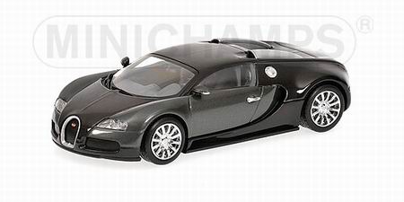 bugatti veyron - black met/grey met 400110820 Модель 1:43