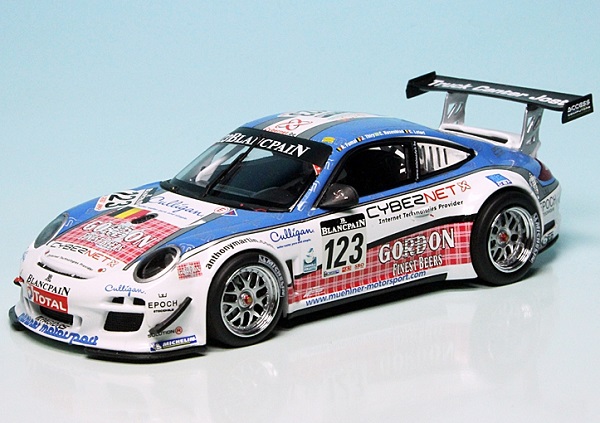 Модель 1:43 Porsche 911 GT3 R (997/2) race-car Team Mühlner Motorsport 