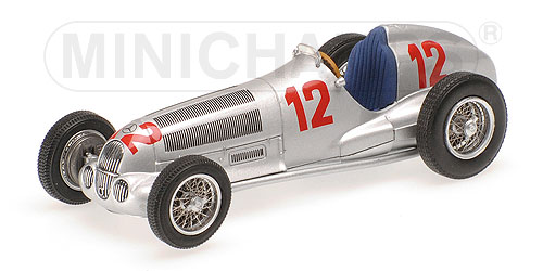 Модель 1:43 Mercedes-Benz (W125) №12 Winner German GP (Rudolf Caracciola) (L.E.1008pcs)