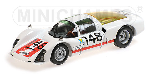 Модель 1:43 Porsche 906 №148 FILIPINETTI Porsche - Winner Targa Florio (Mueller - Willy Mairesse)