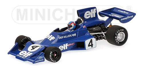 tyrrell ford 007/2 №4 «elf» with engine (patrick depailler) 400740004 Модель 1:43