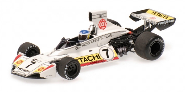 Модель 1:43 Brabham Ford BT44 №7 «Hitachi» (Carlos Alberto Reutemann)