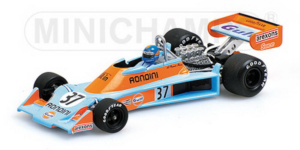Tyrrell Ford 007 №37 «Gulf» (Alessandro Pesenti-Rossi) 400760037 Модель 1:43