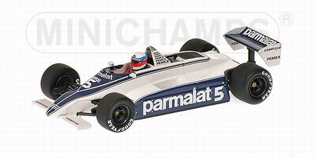 Модель 1:43 Brabham Ford BT49C №5 «Parmalat» Manfred Winkelhock - Test Paul Ricard DECEMBER