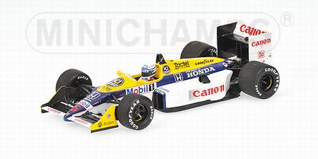 Модель 1:43 Williams Honda FW11B №5 «Canon» GP Australia (Riccardo Patrese)