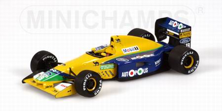 Модель 1:43 Benetton Ford B191 №19 (Michael Schumacher) (NO DRIVER)