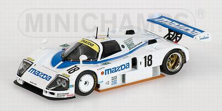 Mazda 787B №18 6th 24h Le Mans (David Kennedy - Stefan Johansson - Maurizio Sandro Sala) 400911618 Модель 1:43