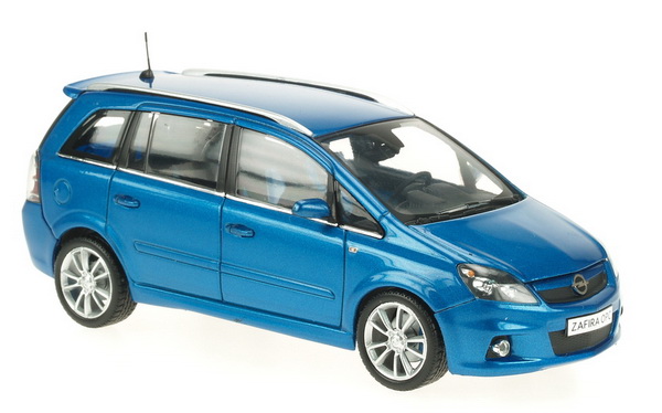 Модель 1:43 Opel Zafira B OPC - blue