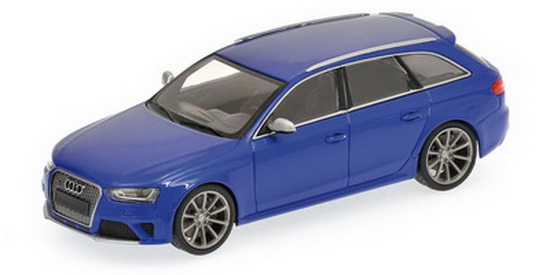 Модель 1:43 Audi RS4 Avant - blue met