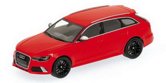 Модель 1:43 Audi RS 6 Avant (C7) - red