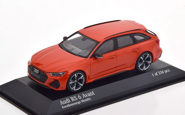 Модель 1:43 Audi RS 6 Avant 2019 - orange met. (L.e. 336 pcs.)