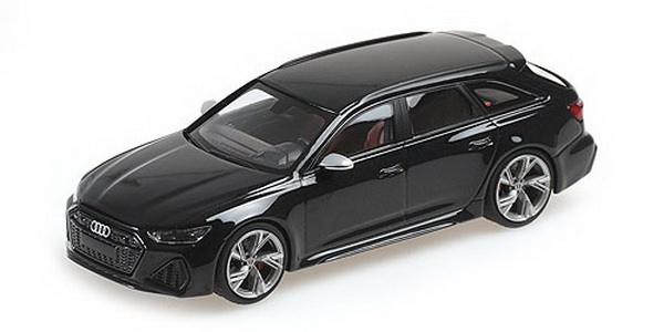 Audi RS 6 Avant - 2019 - BLACK METALLIC (L.e. 336 pcs.) 410018015 Модель 1:43