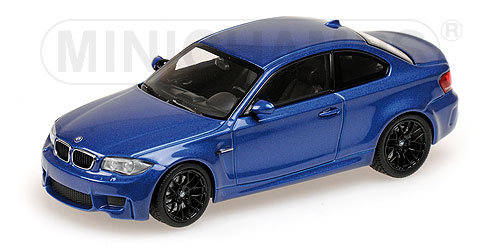 BMW 1er Coupe - blue met 410020026 Модель 1:43