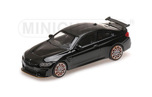 BMW M4 GTS - black met/orange wheels (L.E.504pcs) 410025222 Модель 1:43