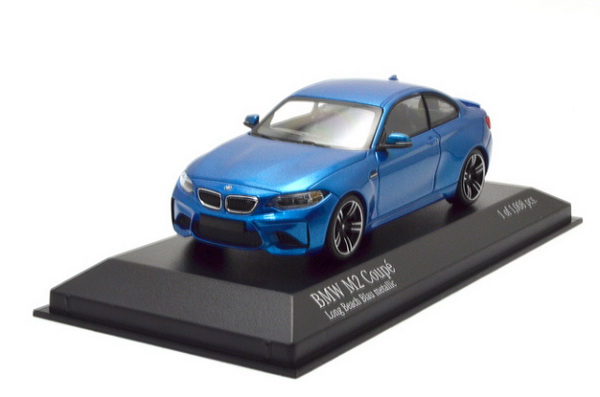 Модель 1:43 BMW M2 Coupe - blue met (L.E.1008pcs)