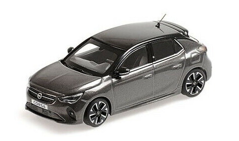 Opel Corsa E - grey met/black 410049004 Модель 1:43