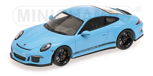 Модель 1:43 Porsche 911 R - gulf blue/black writing (L.E.480pcs)