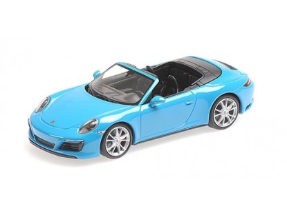 Porsche 911 (991.2) Carrera 4S Cabrio - blue
