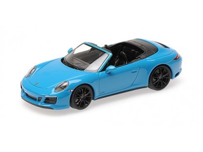 Модель 1:43 Porsche 911 (991.2) Carrera 4GTS Cabrio - blue