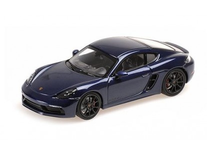 Модель 1:43 Porsche 718 Cayman GTS (982) - blue met (L.E.402pcs)