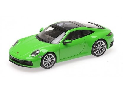 Модель 1:43 Porsche 911 (992) Carrera 4S - green