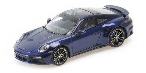 Модель 1:43 Porsche 911 (992) turbo S - blue met (L.E.504pcs)