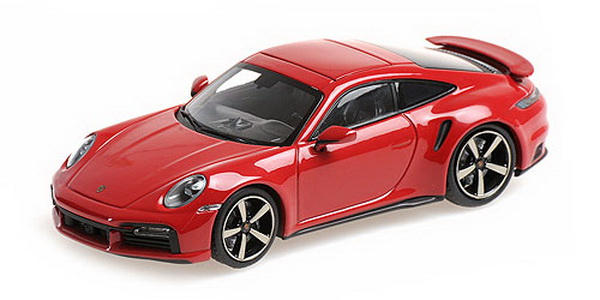 Porsche 911 (992) turbo S - red (L.E.504pcs)