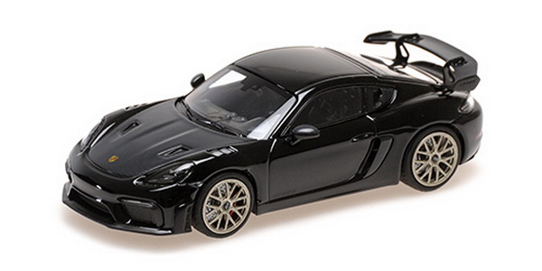 Модель 1:43 Porsche Cayman GT4 RS – 2021 – Black W/ Neodyme Wheels - L.E. 504 Pcs.