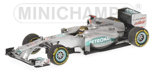 Модель 1:43 Mercedes GP Petronas F1 Team MGP W02 BELGIAN GP (Michael Schumacher)