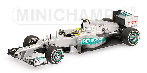 Модель 1:43 Mercedes-AMG Petronas F1 Team W03 №8 1st Chinese GP (Nico Rosberg)