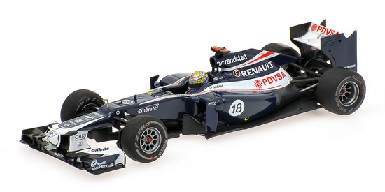 Модель 1:43 Williams FW34 №18 Team Renault Winner Spanish GP (Pastor Maldonado)